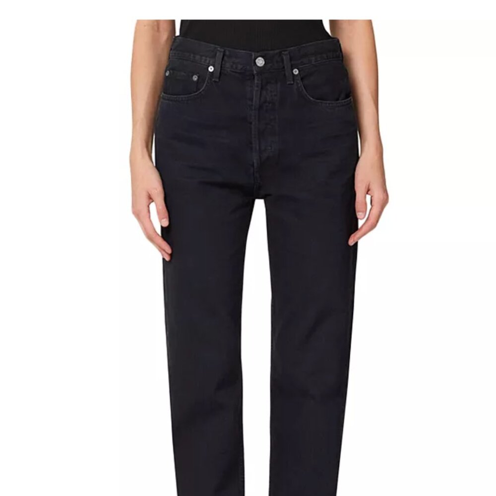 Agolde 90s Pinch Waist Black - Picture 5 of 12
